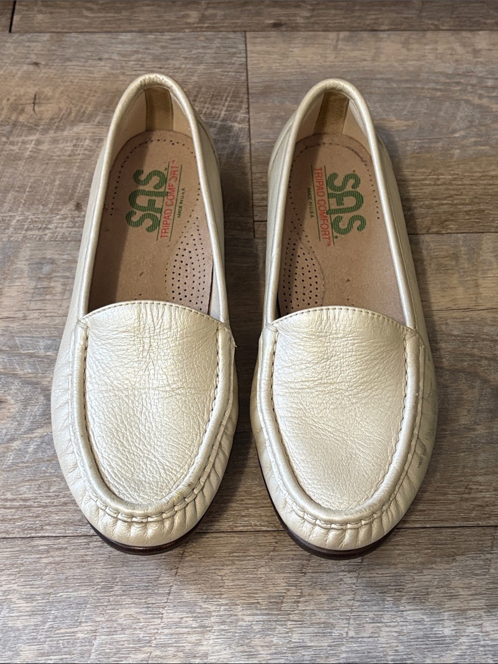 SAS Tripad Comfort Leather Slip-On Loafers